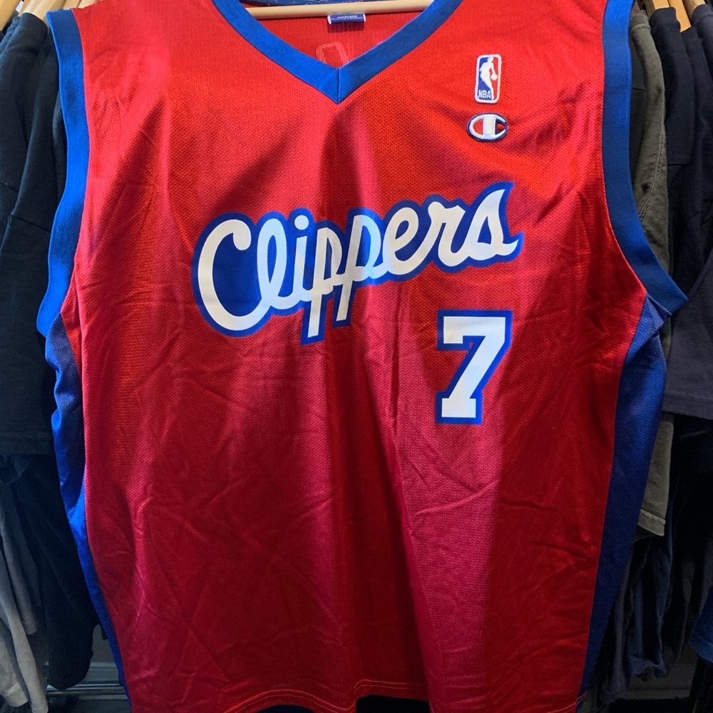 Lamar Odom LA clippers champion jersey